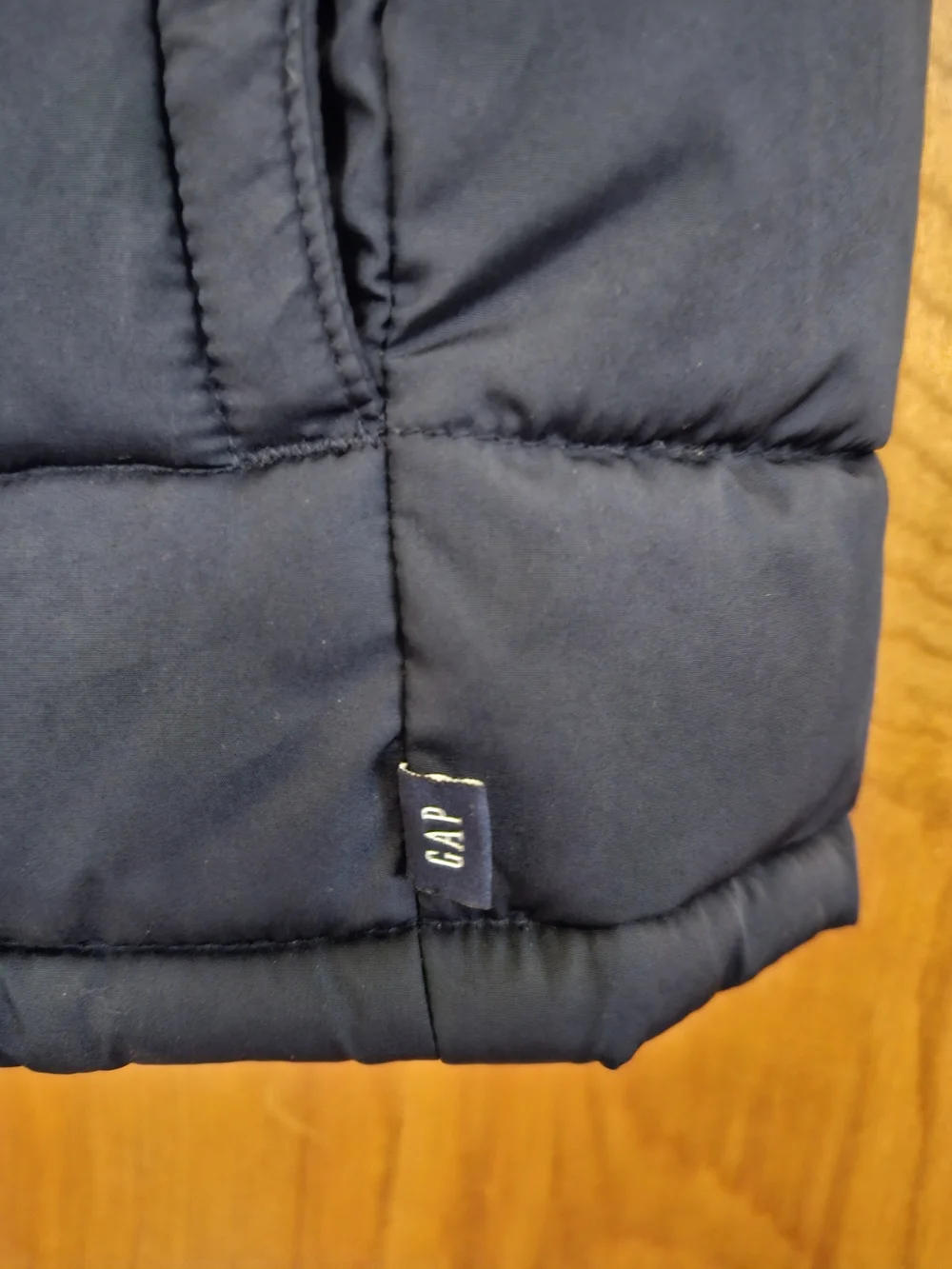 GAP Navy Quilted Puffer Vest for Kids